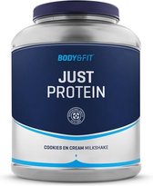 Body & Fit Just Protein - Eiwitpoeder / Eiwitshake - 2000 gram (66 shakes) - Cookies & Cream milkshake