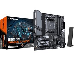 GIGABYTE B550M GAMING X WIFI6 moederbord AMD B550 Socket AM4 micro ATX
