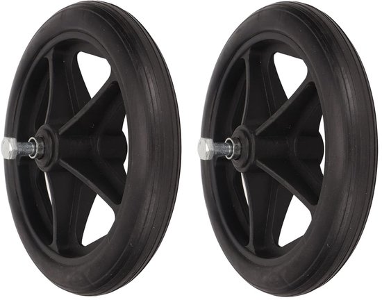 Rubber wiel 250 mm met kogellager tot 500 kg