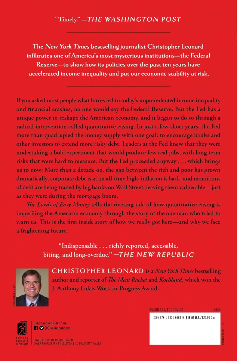 The Lords of Easy Money - back cover