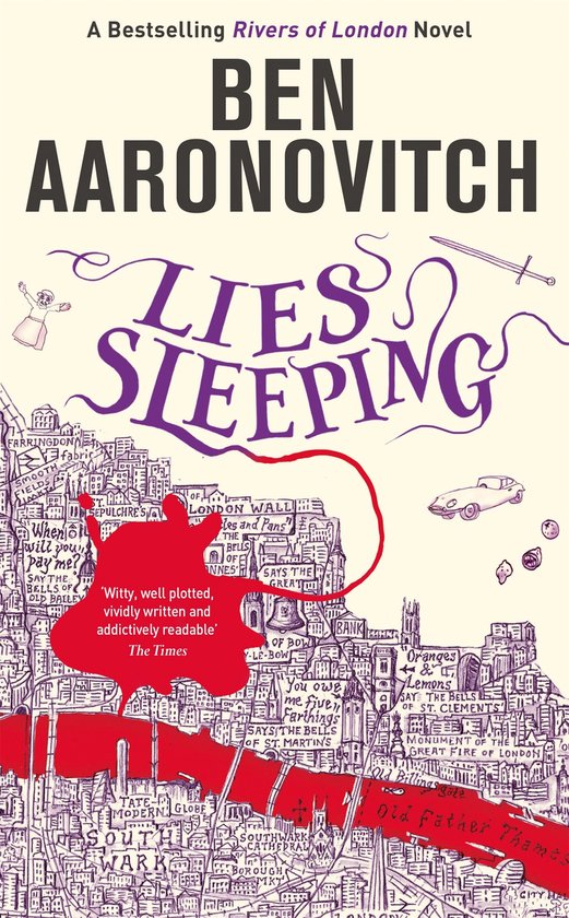 A Rivers of London novel 7 - Lies Sleeping - cover