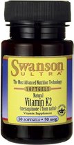 Swanson health Ultra Natural Vitamine K2 (Menaquinone-7 from Natto) 50mcg