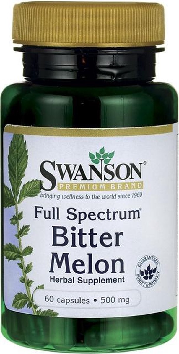 Swanson Health Bitter Melon - 60 Capsules - Swanson