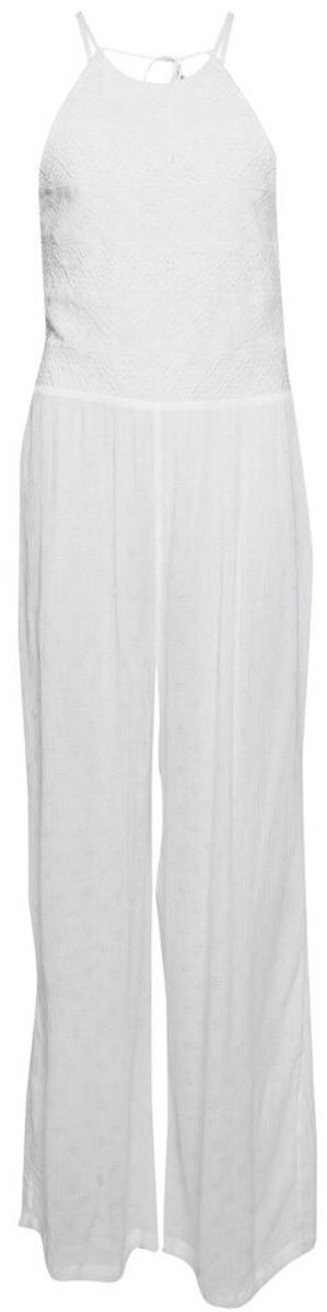 Superdry Geborduurde jumpsuit Dames Jurken Creme