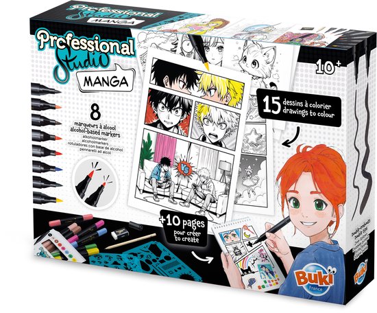 BUKI-PROFESSIONAL STUDIO - MANGA - Ontwerp je stripverhaal