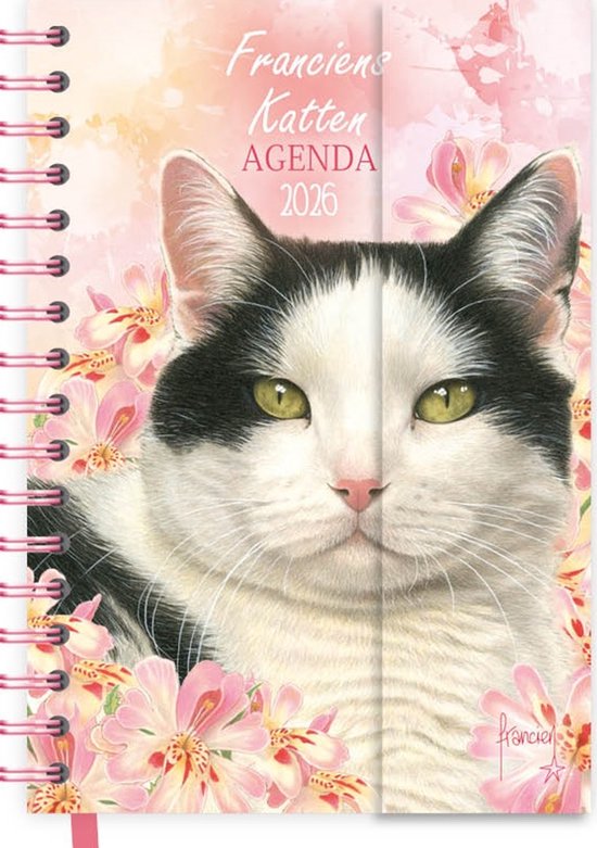 Journal à spirale Franciens Chats (Luxe) 2026 Mizu