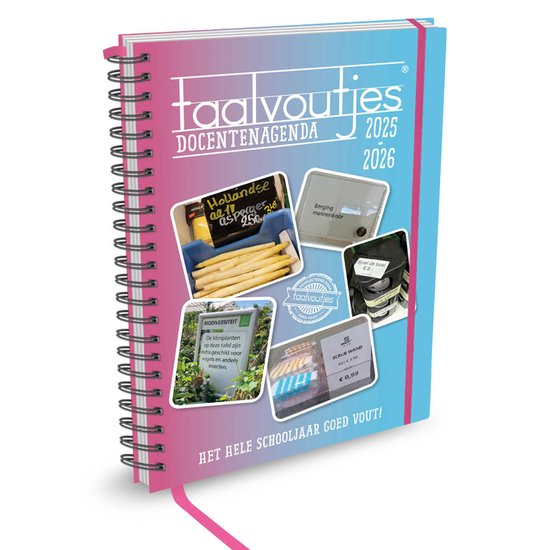 Agenda des enseignants : Erreurs de langue A4 2025-2026