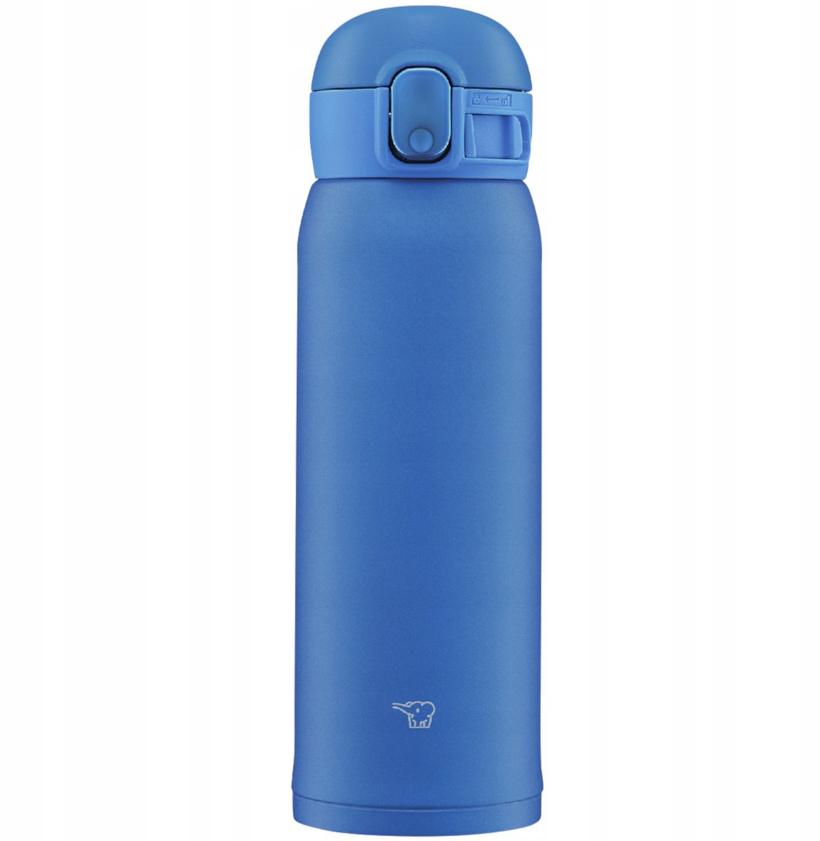 Merkloos Thermosbeker Blauw 480 ml - Ideaal voor Onderweg