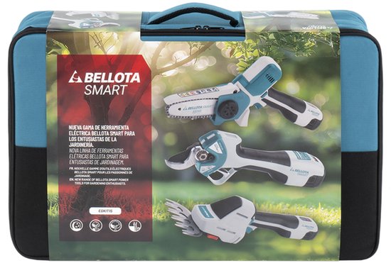 Bellota elektrisch gereedschap set Smart 14,4V - snoeischaar - kettingzaag- heggenschaar- kantentrimmer van Bellota — afbeelding 2