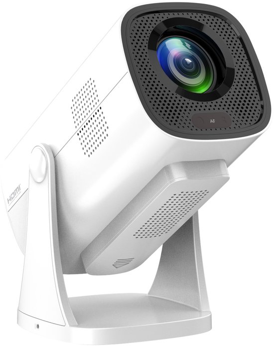 Full HD 1080p Philips NeoPix 250 Smart projector 80 inch scherm, 250 ANSI lumen, Google TV, auto focus, Wi-Fi
