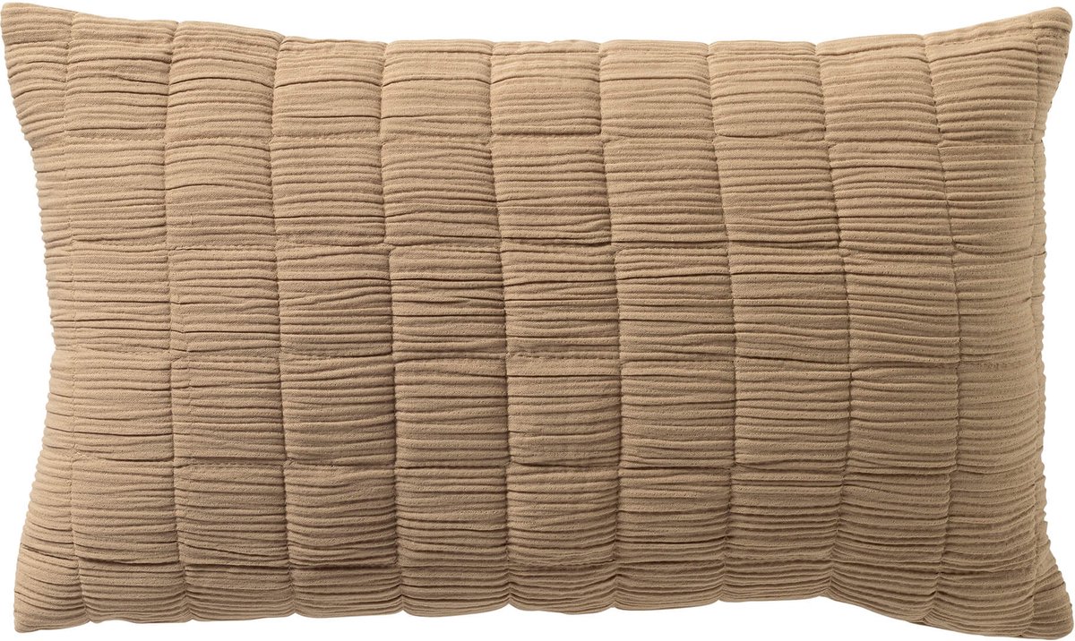Dutch Decor REZA - Sierkussen 30x50 cm - Irish Cream - beige - Inclusief binnenkussen - Luxe kussens voor woonkamer & bank