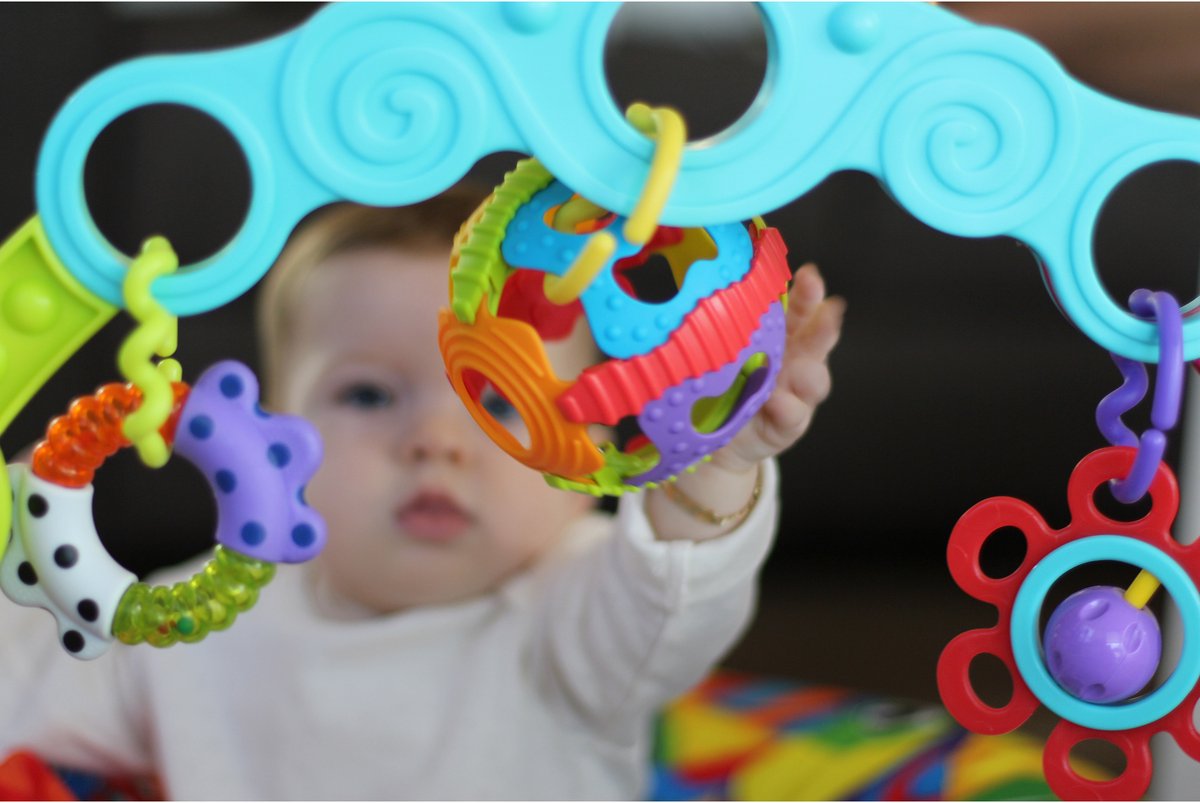 Playgro Fold and Go Playgym - Babygym - acitiviteitengym - Speelgoed Baby - Babyspeelgoed - Pasgeboren baby speelgoed - Ontwikkeling Baby - Kraamcadeau - 5 afneembare hangspeeltjes — afbeelding 16