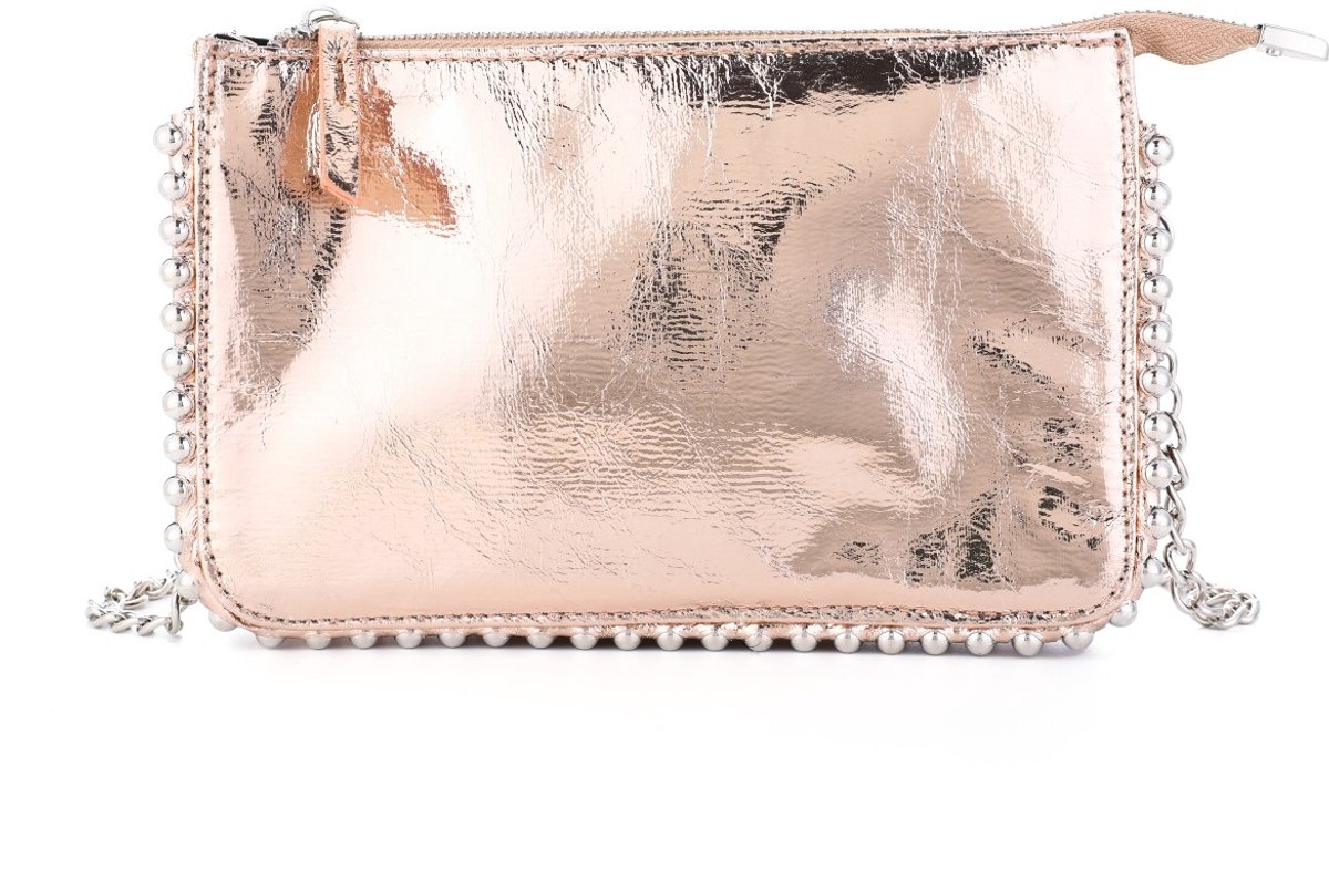 Crossbody / Schoudertasje Summer Festival - Metallic Rosegold