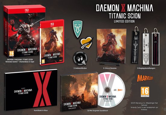 【Switch】 Daemon X Machina Titanic Scion Mindscape Daemon X Machina Titanic Scion Limited Edition
