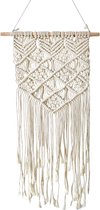 Lavandoux - Macrame Wandkleed - Boho Decoratie - Wandhanger - Katoen - Crème