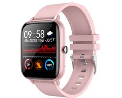 KINSI P6 Smartwatch - Sportwatch met Bluetooth telefoongesprek & 1.54