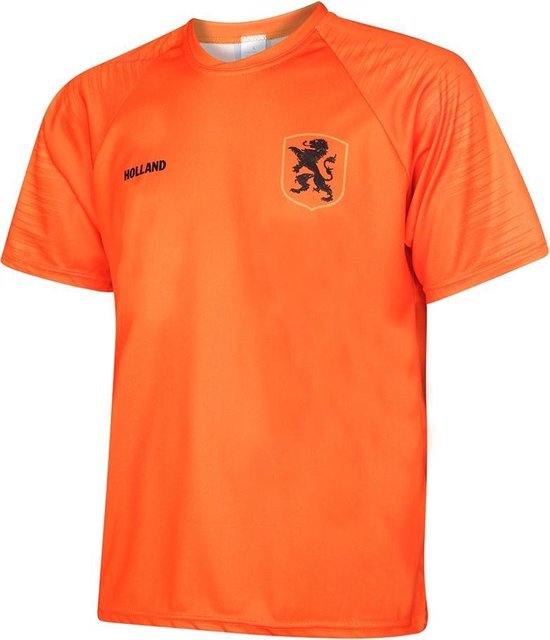 Nederlands Elftal Voetbalshirt - Thuis Blanco EK 2021 Oranje Kids Unisex - Maat 128