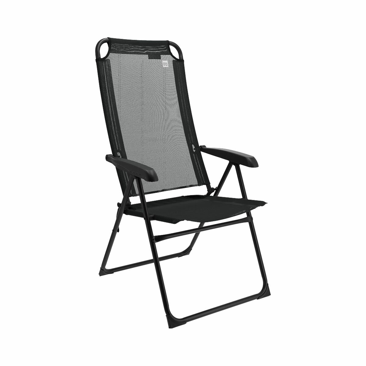 Travellife Como Camping Standenstoel - Compact opvouwbaar - Rugleuning verstelbaar in 6 standen - Water- en uv-bestendig