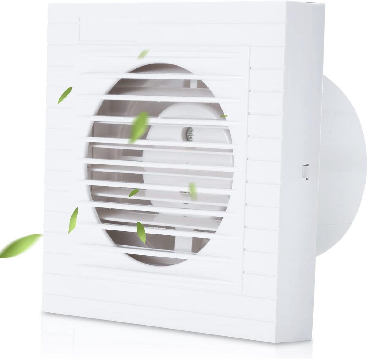 Wandventilator 100 mm voor Badkamer en Keuken - Geruisloze Afvoerventilator met Hoog Capaciteit