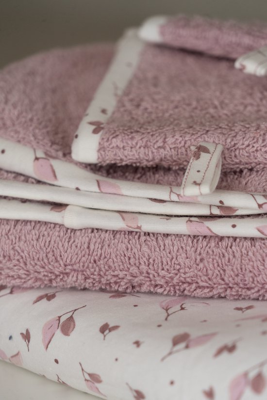 Kadoset-baby-kleur mauve-handgemaakt-( Sweet baby Bedstraw ) van Verschoor & Co. — afbeelding 5