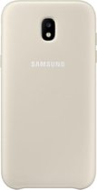 Samsung dual layer cover - goud - voor Samsung Galaxy J3 2017