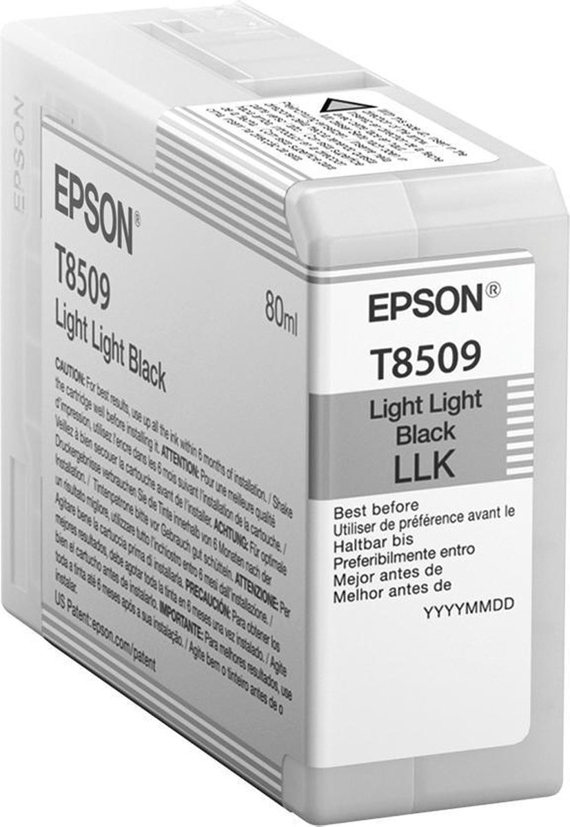 Epson T8509 - Inktcartrdige / Licht Zwart