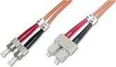 Digitus DK-2512-02 Glasvezel kabel 2 m Oranje