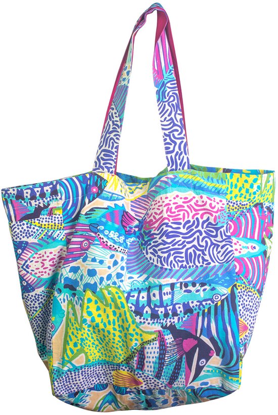 Sac - Isla Bonita - Style Ibiza - Sac de plage - Sac d'été - Sac de natation - M13