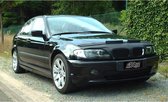 AutoStyle Motorkapsteenslaghoes BMW 3 serie E46 sedan/touring 2001-2005 zwart