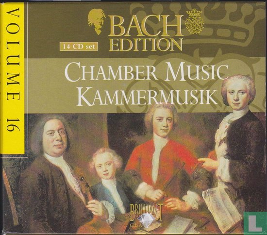 5028421993751 - Bach Edition Vol 16 - Chamber Music / Lubotsky, Cohen, Preston et al
