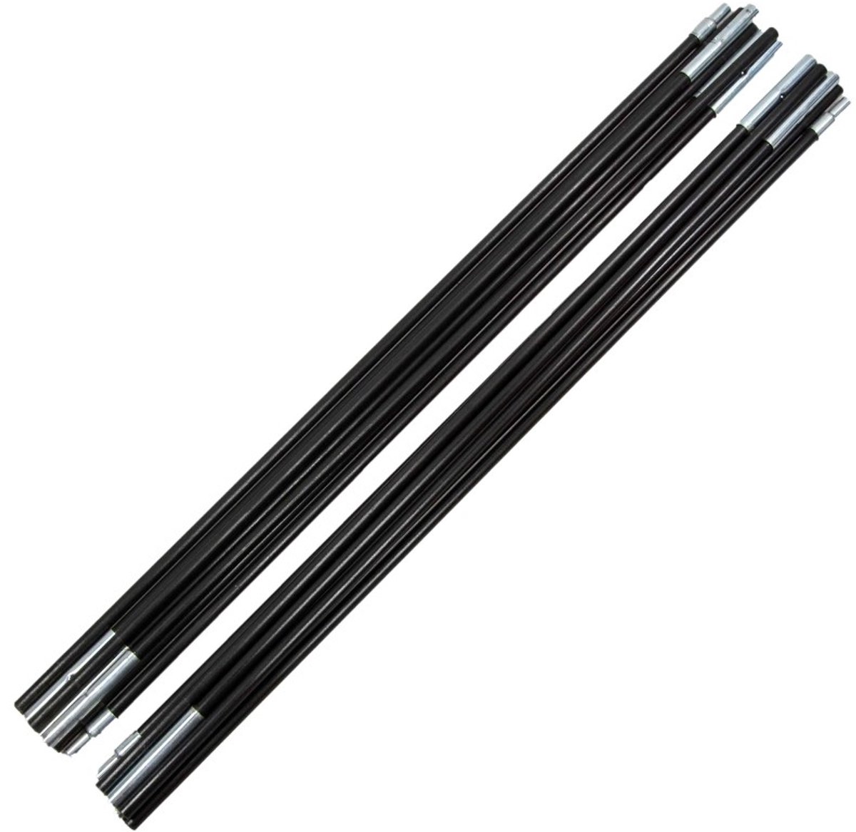 AB glasvezel tentstokken, Paar, 7-segmenten, 382 cm lengte