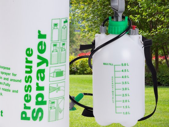 Diivoo Drukspuit, 5 liter, met accu, rugspuit, drukspuit Diivoo Drukspuit, 5 liter, met accu, rugspuit, drukspuit