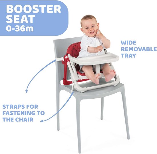 Verstelbare Stoelverhoger en Kinderstoel - Draagbaar en Compact - Voor Baby's van 6 tot 36 Maanden — afbeelding 2