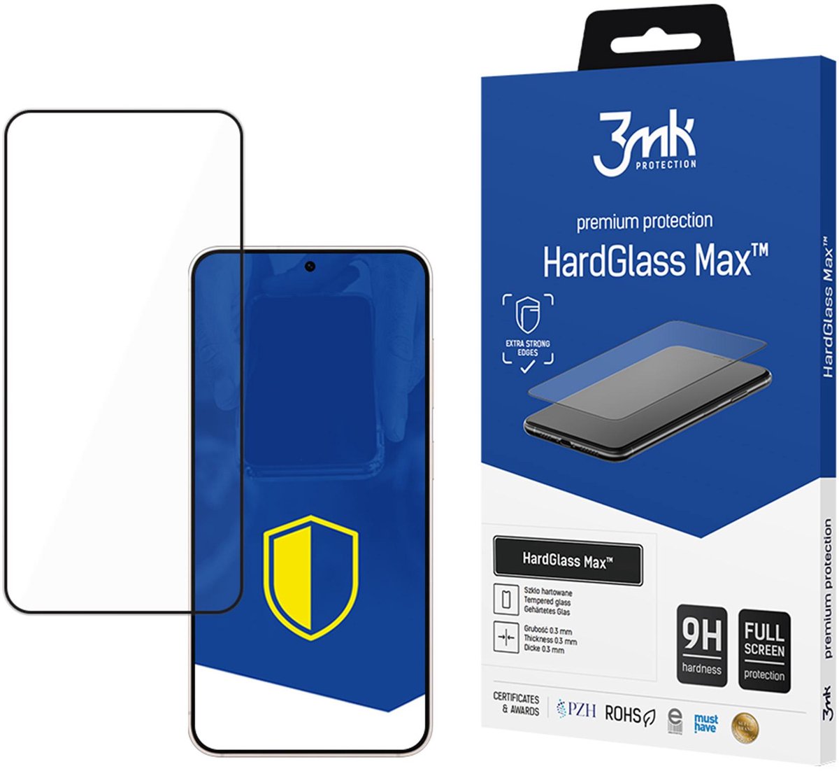 3Mk Gehard Glas Hardglas Max Voor Samsung Galaxy S25 Edge Schermbescherming