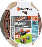 Gardena Comfort HighFlex 20 meter tuinslang met koppelingen