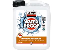 Rubson Transparant Vochtscherm 5.5 liter | Vochtwerende Coating Buitenmuur Gevel Dak Impregneren