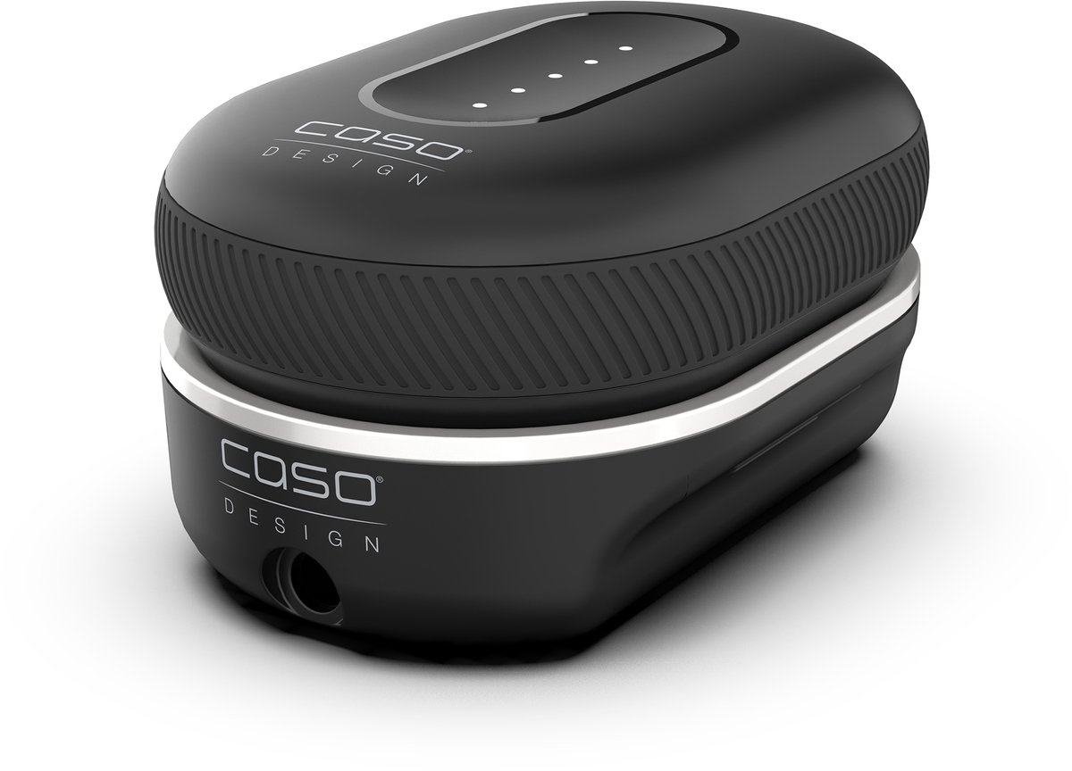 CASO Click & Charge 50W Snellader Station met Accu – Snelle Oplader voor CASO Click-Series – USB-C – LED Statusdisplay – Inclusief Extra Batterij