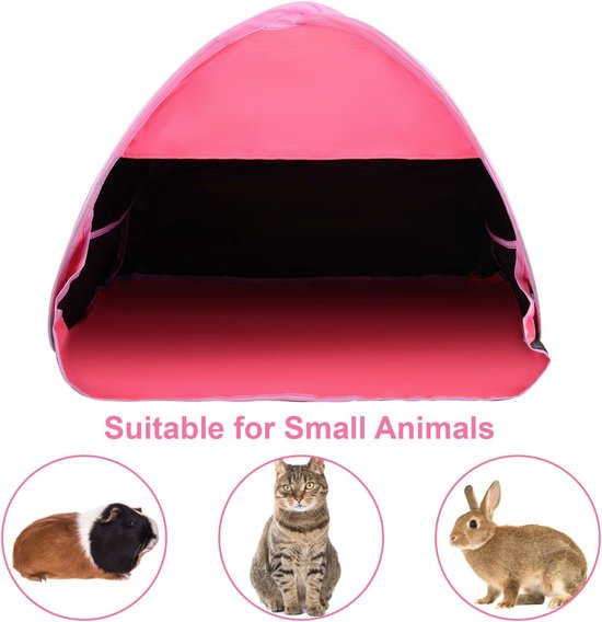 Pop-up strandtent, zonwerende tent, huisdierzonwerende tent, 1-pack mini strandtent, voor kamperen, picknicken, vissen en familie (M: 70*50*45cm) van Merkloos — afbeelding 3