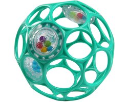 Oball baby rammelaar blauwgroen - Oball - vanaf 0 maanden