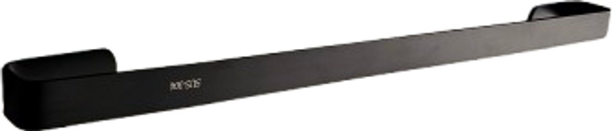 Handdoekrek Badkamer - douche - 50 cm - Handdoekhouder Zwart - zwart - vastzetten met schroeven - Handdoekenrek Keuken - Badkamerrek - Handdoekhouders - Handdoekstang