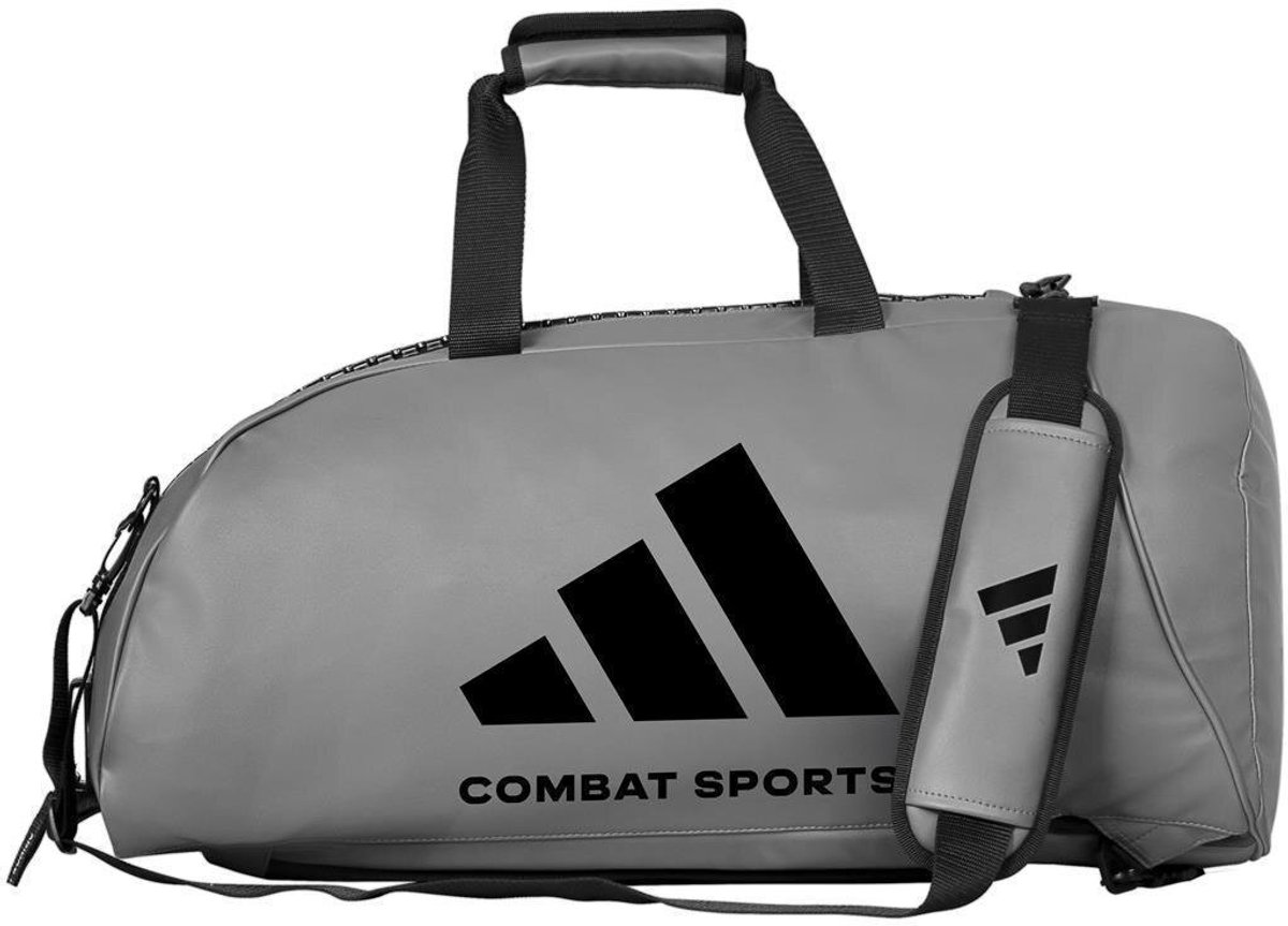 Adidas Combat 2-in-1 Sporttas PU Beschikbaar in verschillende maten Grijs