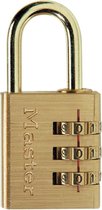 Master Lock Combinatiehangslot aluminium geel 30 mm 630EURD
