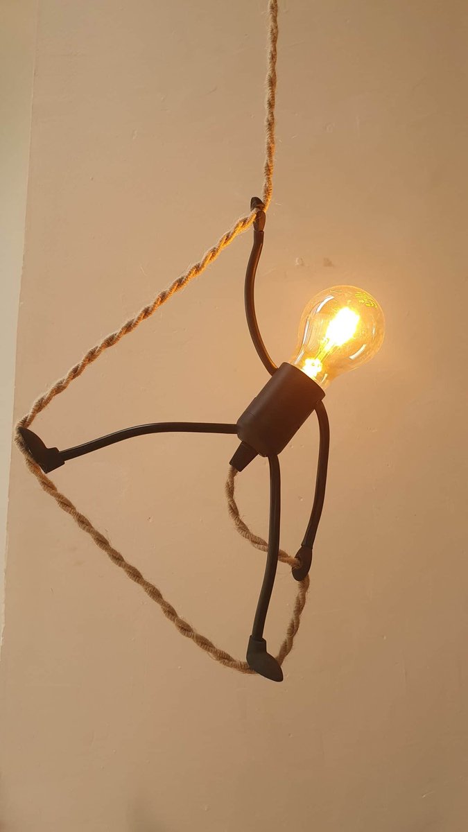 Plafondlamp - Mr.Bright One on a Rope