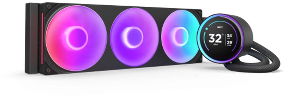 NZXT Kraken Elite 360 RGB V2 black waterkoeling