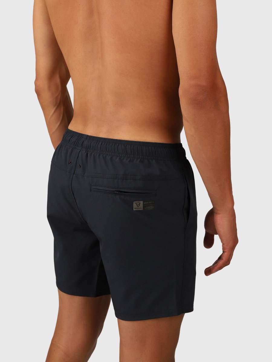 Brunotti Bru - conic Zwembroek Heren - Zwemshort met 4 - Way Stretch - Navy — afbeelding 6