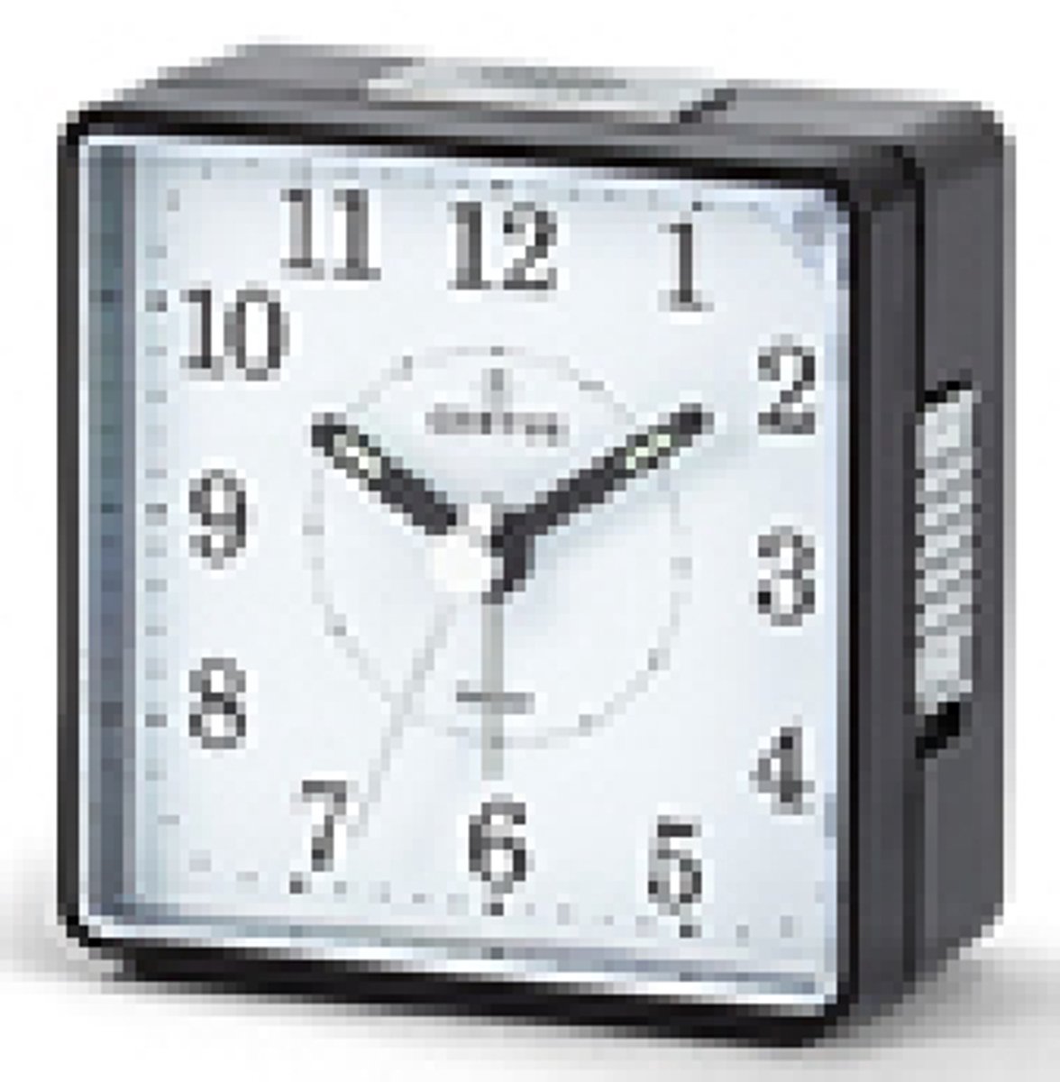 Certus-model 061007-wekker-alarm-verlichting-snooze functie-stille secondewijzer-inclusief AA batterij