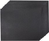 Silverline Feuilles abrasives humides et sèches, 10 hp.