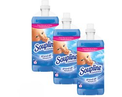 Soupline Hemels Fris Geconcentreerde Wasverzachter 3 x 52 wasbeurten - Voordeelverpakking