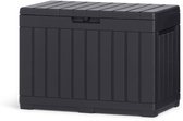 Bol.com Keter Kentwood Opbergbox - 190L - 823x457x577cm - Antraciet aanbieding