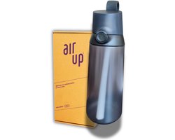 Air Up Drinkfles Mini Sipper Midnight Black starterskit voor kinderen - 600 ml Bottle - Inclusief 3 pods - starterskit - hydraterend - Air up fles - geurwater - vegan - bio
